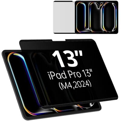 Mamol Magnetische displaybescherming voor iPad Pro 13 inch 2024, afneembaar, privacyfilter, beschermfolie Mamol Magnetische displaybescherming voor iPad Pro 13 inch 2024, afneembaar, privacyfilter, beschermfolie