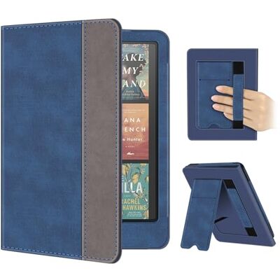 FINTIE Slanke opvouwbare hoes met standaard voor Kindle Paperwhite 7"/6,8 inch (12e/11e generatie 2024/2021) en Kindle Colorsoft Signature Edition, slanke opvouwbare hoes met automatische slaap-/waakfunctie voor FINTIE Slanke opvouwbare hoes met standaard voor Kindle Paperwhite 7"/6,8 inch (12e/11e generatie 2024/2021) en Kindle Colorsoft Signature Edition, slanke opvouwbare hoes met automatische slaap-/waakfunctie voor