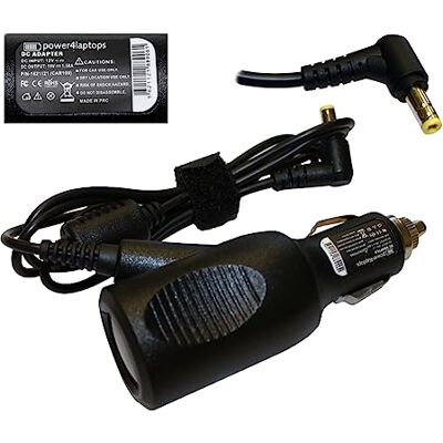 Power4Laptops DC-adapter voor laptop en autolader voor Toshiba Mini NB520-109 Power4Laptops DC-adapter voor laptop en autolader voor Toshiba Mini NB520-109