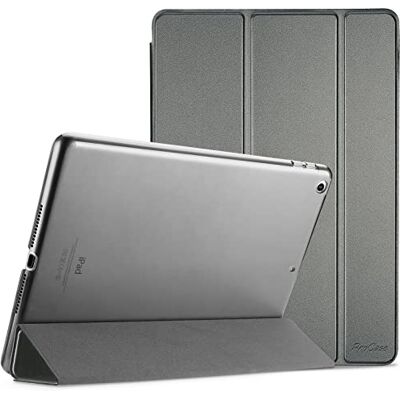 ProCase Hoes voor iPad 9,7 inch 6e generatie 2018/5e generatie 2017 model A1822 A1893, beschermhoes Case Smart Cover voor iPad 6 / iPad 5 metallic ProCase Hoes voor iPad 9,7 inch 6e generatie 2018/5e generatie 2017 model A1822 A1893, beschermhoes Case Smart Cover voor iPad 6 / iPad 5 metallic
