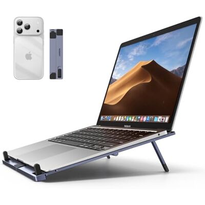 UGREEN Lichtgewicht geventileerde laptopstandaard van aluminium 17,3 inch Laptop Stand Opvouwbare PC-houder, verstelbaar, ergonomisch, compatibel met MacBook Pro Air iPad HP Dell ASUS MSI UGREEN Lichtgewicht geventileerde laptopstandaard van aluminium 17,3 inch Laptop Stand Opvouwbare PC-houder, verstelbaar, ergonomisch, compatibel met MacBook Pro Air iPad HP Dell ASUS MSI
