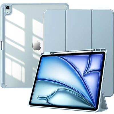 TiMOVO Beschermhoes voor iPad Air 13 inch M4/M3/M2, hemelsblauw TiMOVO Beschermhoes voor iPad Air 13 inch M4/M3/M2, hemelsblauw