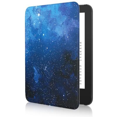 MoKo Case voor 6 inch Amazon Kindle Basic 11e generatie 2024/2022, Blue Lichtgewicht Shell Cover, Auto Wake/Sleep, Slank, Waterdicht, voor Amazon Kindle Basic 11e generatie MoKo Case voor 6 inch Amazon Kindle Basic 11e generatie 2024/2022, Blue Lichtgewicht Shell Cover, Auto Wake/Sleep, Slank, Waterdicht, voor Amazon Kindle Basic 11e generatie