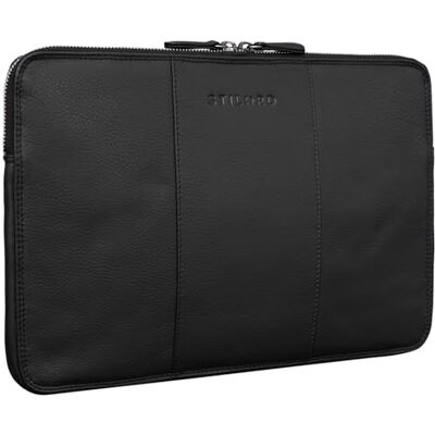 STILORD "Wilson" Leren hoes MacBook 13 inch vintage laptoptas compatibel met 13,3 14 inch organizer A4 echt leer kleur: kara cognac, zwart., L, Handdoek STILORD "Wilson" Leren hoes MacBook 13 inch vintage laptoptas compatibel met 13,3 14 inch organizer A4 echt leer kleur: kara cognac, zwart., L, Handdoek