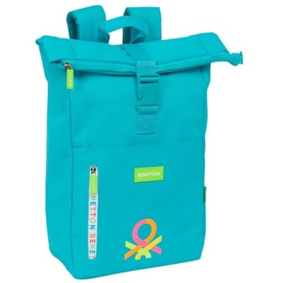 safta Benetton Summer 15,6 inch laptoprugzak, ideaal voor verschillende leeftijden, comfortabel en veelzijdig, kwaliteit en sterkte, 28 x 13 x 42 cm, blauw, M, casual, Blauw, M, Casual safta Benetton Summer 15,6 inch laptoprugzak, ideaal voor verschillende leeftijden, comfortabel en veelzijdig, kwaliteit en sterkte, 28 x 13 x 42 cm, blauw, M, casual, Blauw, M, Casual
