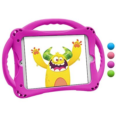 TopEsct Beschermhoes voor iPad Mini voor kinderen, schokbestendig, voor iPad Mini 5/Mini 4/Mini 3/Mini 2/Mini 1 (7,9 inch), maximale bescherming, zeer robuust, van siliconen (iPad Mini 5/4/3/2/1 TopEsct Beschermhoes voor iPad Mini voor kinderen, schokbestendig, voor iPad Mini 5/Mini 4/Mini 3/Mini 2/Mini 1 (7,9 inch), maximale bescherming, zeer robuust, van siliconen (iPad Mini 5/4/3/2/1