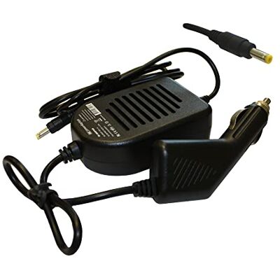 Power4Laptops DC-adapter voor autolader, voeding voor laptop, compatibel met Gateway LT41P07u Power4Laptops DC-adapter voor autolader, voeding voor laptop, compatibel met Gateway LT41P07u