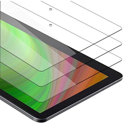 Cadorabo 3 x beschermfolie compatibel met Lenovo Tab M10 (TB-X505F) NIET por HD, FHD, FHD Plus, HD2 in transparant, gehard glas (Tempered) van 9H met 3D Touch Cadorabo 3 x beschermfolie compatibel met Lenovo Tab M10 (TB-X505F) NIET por HD, FHD, FHD Plus, HD2 in transparant, gehard glas (Tempered) van 9H met 3D Touch