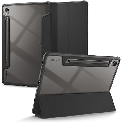 Spigen Ultra Hybrid Pro hoes compatibel met Samsung Galaxy Tab S9 (2023) Zwart Spigen Ultra Hybrid Pro hoes compatibel met Samsung Galaxy Tab S9 (2023) Zwart
