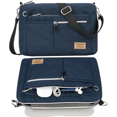 TiMOVO 9-11 inch tablethoes voor iPad 10,9 inch/10,2 inch, Galaxy Tab A9+/A9 Plus 11 inch, diefstalbeveiliging en schouderriem, Indigo 31 x 22 x 5 cm TiMOVO 9-11 inch tablethoes voor iPad 10,9 inch/10,2 inch, Galaxy Tab A9+/A9 Plus 11 inch, diefstalbeveiliging en schouderriem, Indigo 31 x 22 x 5 cm
