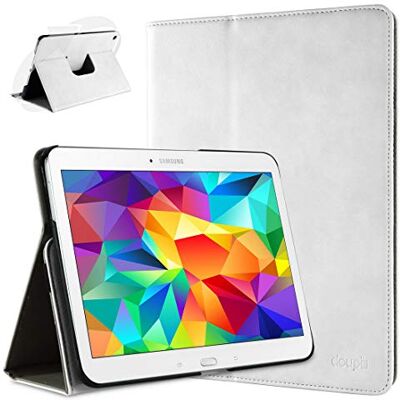 doupi DELUXE 360° draaibare beschermhoes voor Samsung Galaxy Tab E 9,6 inch tablet in wit doupi DELUXE 360° draaibare beschermhoes voor Samsung Galaxy Tab E 9,6 inch tablet in wit