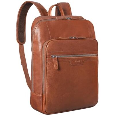 STILORD "Malik" Grote rugzak van leer, vintage, voor laptop van 15,6 inch, schooltas, schooltas, schooltas, XL, van echt leer, kleur: zwart, Maraska bruin, L, Dagrugzak STILORD "Malik" Grote rugzak van leer, vintage, voor laptop van 15,6 inch, schooltas, schooltas, schooltas, XL, van echt leer, kleur: zwart, Maraska bruin, L, Dagrugzak