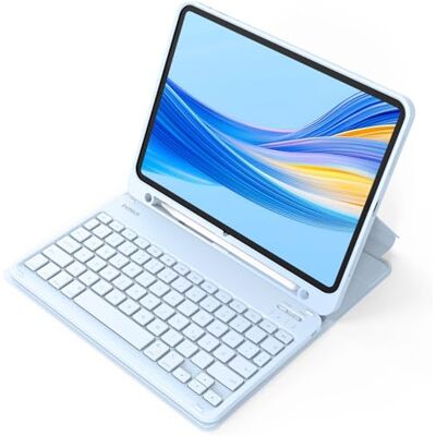 Inateck KB04002 Toetsenbordhoes compatibel met iPad Air 6 11 inch 2024, iPad 10 Gen 2022, iPad Air 5/4 (2022/2020) 10,9 inch, iPad Pro 11 4/3/2/1, QWERTZ, met afneembare penhouder Inateck KB04002 Toetsenbordhoes compatibel met iPad Air 6 11 inch 2024, iPad 10 Gen 2022, iPad Air 5/4 (2022/2020) 10,9 inch, iPad Pro 11 4/3/2/1, QWERTZ, met afneembare penhouder