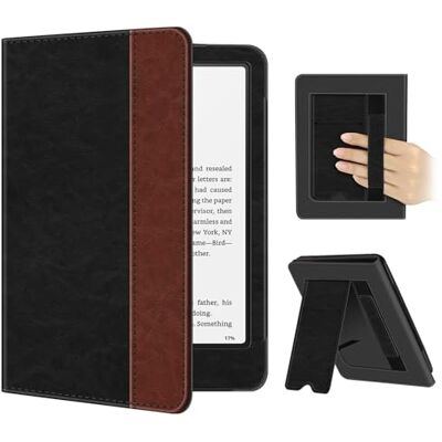 FINTIE Kindle Paperwhite 7 inch / 6,8 inch (12e / 11e generatie 2024/2021) en Kindle Colorsoft Signature Edition hoes, slanke opvouwbare hoes met automatische standfunctie, automatische slaap-/waakfunctie voor FINTIE Kindle Paperwhite 7 inch / 6,8 inch (12e / 11e generatie 2024/2021) en Kindle Colorsoft Signature Edition hoes, slanke opvouwbare hoes met automatische standfunctie, automatische slaap-/waakfunctie voor