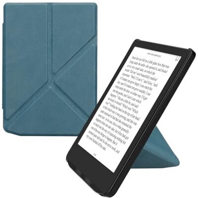 kwmobile Hoes compatibel met Pocketbook Verse/Verse Lite/Pro/Color/Vivlio Light HD Hoes Magnetische flipcase eReader Tablet PU Kunstleer Petrol kwmobile Hoes compatibel met Pocketbook Verse/Verse Lite/Pro/Color/Vivlio Light HD Hoes Magnetische flipcase eReader Tablet PU Kunstleer Petrol