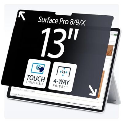 StarTech .com 4-weg privacyscherm voor Surface Pro 8/9/X 13 inch portret/landschap, touchscreen, 30 graden display StarTech .com 4-weg privacyscherm voor Surface Pro 8/9/X 13 inch portret/landschap, touchscreen, 30 graden display