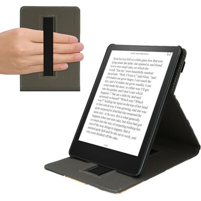 kwmobile Hoesje compatibel met Amazon Kindle Paperwhite 11 Generation 2021 hoesje eReader tablet magnetische flip case PU lederen band oranje-zwart-wit kwmobile Hoesje compatibel met Amazon Kindle Paperwhite 11 Generation 2021 hoesje eReader tablet magnetische flip case PU lederen band oranje-zwart-wit