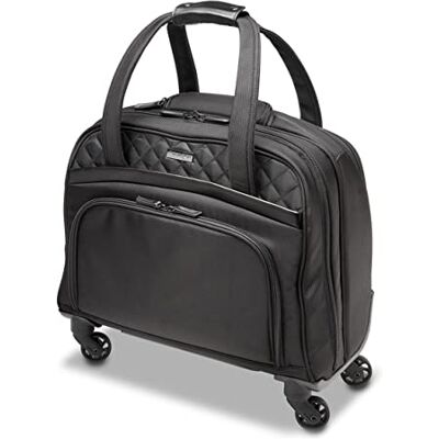 Kensington Executive Balance Contour 2.0 Roltas – voor laptops tot 15,6 inch, handtasdesign, ideaal als handbagage voor dames (K60380WW), zwart Kensington Executive Balance Contour 2.0 Roltas – voor laptops tot 15,6 inch, handtasdesign, ideaal als handbagage voor dames (K60380WW), zwart