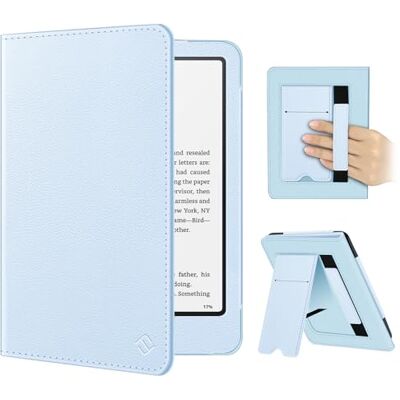 FINTIE Slanke opvouwbare hoes met standaard voor Kindle Paperwhite 7"/6,8 inch (12e/11e generatie 2024/2021) en Kindle Colorsoft Signature Edition, slanke opvouwbare hoes met automatische slaap-/waakfunctie voor FINTIE Slanke opvouwbare hoes met standaard voor Kindle Paperwhite 7"/6,8 inch (12e/11e generatie 2024/2021) en Kindle Colorsoft Signature Edition, slanke opvouwbare hoes met automatische slaap-/waakfunctie voor