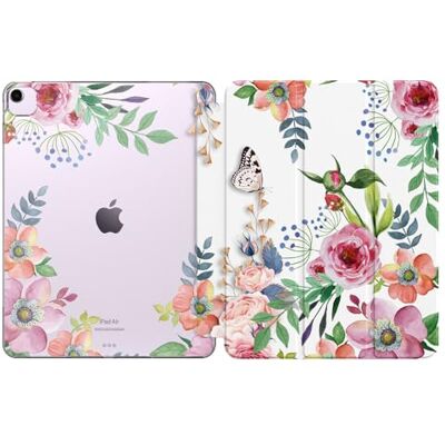 MoKo Case voor iPad Air 13 inch hoes M4/M3/M2 2026/2025/2024, Fragrante bloemen MoKo Case voor iPad Air 13 inch hoes M4/M3/M2 2026/2025/2024, Fragrante bloemen