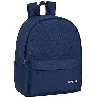 safta M902 Laptoprugzak, 14,1 inch (1 stuks), Navy Blauw, 310x160x400 mm, casual safta M902 Laptoprugzak, 14,1 inch (1 stuks), Navy Blauw, 310x160x400 mm, casual