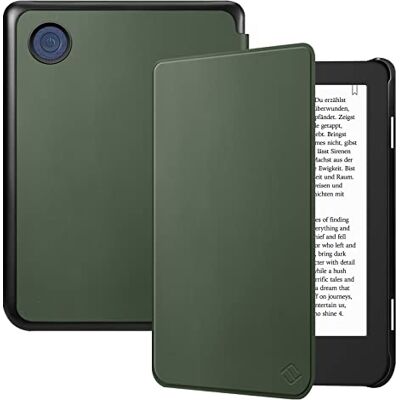 FINTIE Beschermhoes compatibel met 6 inch Kobo Clara Colour/BW 2024 en Kobo Ultradunne hoes met automatische slaap/wake en magneetsluiting, alpine groen FINTIE Beschermhoes compatibel met 6 inch Kobo Clara Colour/BW 2024 en Kobo Ultradunne hoes met automatische slaap/wake en magneetsluiting, alpine groen