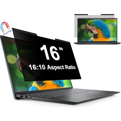 Mamol Magnetisch privacyfilter 16 inch 16:10 look Voor laptop, compatibel met HP/Dell/Acer/Lenovo/Thinkpad/ASUS, afneembare displaybescherming tegen blauw licht Mamol Magnetisch privacyfilter 16 inch 16:10 look Voor laptop, compatibel met HP/Dell/Acer/Lenovo/Thinkpad/ASUS, afneembare displaybescherming tegen blauw licht