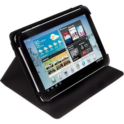 SILVERHT Silver HT Universele hoes voor tablets van 9 tot 10,1 inch zwart. Hoes met standaardfunctie. SILVERHT Silver HT Universele hoes voor tablets van 9 tot 10,1 inch zwart. Hoes met standaardfunctie.