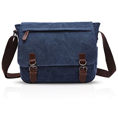 FANDARE Uniseks schoudertas canvas schoudertas aktetas heren dames messenger tas voor 12.9 Inch Laptop Factor Bag Crossbody Bag Grote Capaciteit voor Werk School Reizen Sport Business FANDARE Uniseks schoudertas canvas schoudertas aktetas heren dames messenger tas voor 12.9 Inch Laptop Factor Bag Crossbody Bag Grote Capaciteit voor Werk School Reizen Sport Business