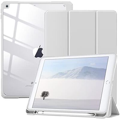 TiMOVO Beschermhoes voor iPad 9e/8e/7e generatie 10,2 inch, lichtgrijs TiMOVO Beschermhoes voor iPad 9e/8e/7e generatie 10,2 inch, lichtgrijs