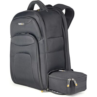 StarTech . com 17,3 inch laptoprugzak met afneembare hoes, IT Tech professionele rugzak voor werk, reizen, reizen, reizen, reizen, reizen, reizen, ergonomische nylon tas, computertassen StarTech . com 17,3 inch laptoprugzak met afneembare hoes, IT Tech professionele rugzak voor werk, reizen, reizen, reizen, reizen, reizen, reizen, ergonomische nylon tas, computertassen