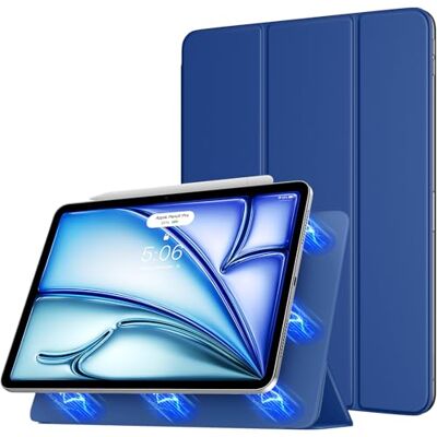 TiMOVO Beschermhoes voor iPad Air 11 inch M4/M3/M2, Air 5e/4e generatie, marineblauw TiMOVO Beschermhoes voor iPad Air 11 inch M4/M3/M2, Air 5e/4e generatie, marineblauw