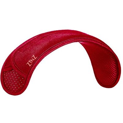 ZINZ vervangende schouderkussens, comfortabel, zacht voor tassen, lang, rood ZINZ vervangende schouderkussens, comfortabel, zacht voor tassen, lang, rood