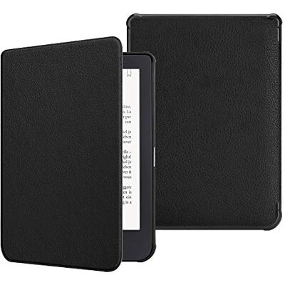 FINTIE SlimShell Beschermhoes voor Kobo Clara HD 6 inch, dun, licht, PU-leer, automatische slaap-/wekfunctie, zwart FINTIE SlimShell Beschermhoes voor Kobo Clara HD 6 inch, dun, licht, PU-leer, automatische slaap-/wekfunctie, zwart
