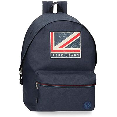 Pepe Jeans Strathwood Basics Adirondack Ottoman, Blauw, pc rugzak Pepe Jeans Strathwood Basics Adirondack Ottoman, Blauw, pc rugzak