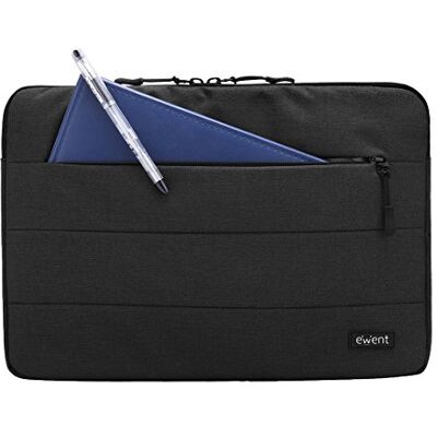 Ewent Laptophoes Sleeve voor PC tot 15,6 inch, beschermhoes voor laptop, voor MacBook Pro/MacBook Air/Acer/Dell/Lenovo/HP/Samsung/Toshiba/Chromebook, zwart Ewent Laptophoes Sleeve voor PC tot 15,6 inch, beschermhoes voor laptop, voor MacBook Pro/MacBook Air/Acer/Dell/Lenovo/HP/Samsung/Toshiba/Chromebook, zwart