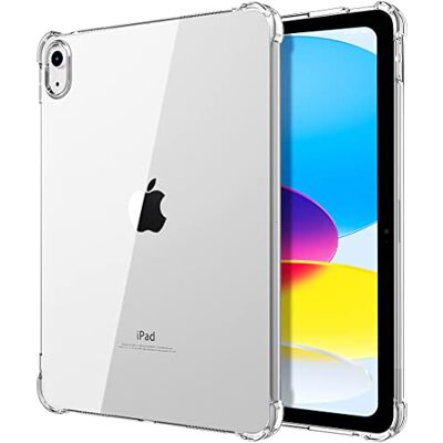TiMOVO Clear Case voor iPad (A16) 11e generatie 11 inch 2025, iPad 10e generatie hoes 10,9 inch 2022, Slim & Lightweight Soft TPU transparante achterkant beschermhoes, transparant TiMOVO Clear Case voor iPad (A16) 11e generatie 11 inch 2025, iPad 10e generatie hoes 10,9 inch 2022, Slim & Lightweight Soft TPU transparante achterkant beschermhoes, transparant