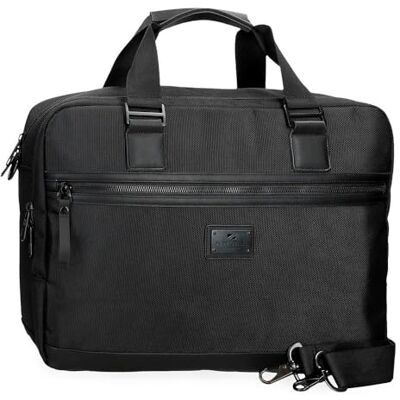 Pepe Jeans Blackmore Carteron voor 15,6 inch laptop, zwart, 40 x 30 x 11 cm, polyester met kunstlederen details, 13,2 liter by Joumma Bags, zwart, Talla única, computertas, zwart., Carteron voor Pepe Jeans Blackmore Carteron voor 15,6 inch laptop, zwart, 40 x 30 x 11 cm, polyester met kunstlederen details, 13,2 liter by Joumma Bags, zwart, Talla única, computertas, zwart., Carteron voor