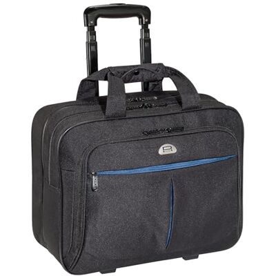 PEDEA Business Trolley "Premium Air" Laptop Rolkoffer Tot 17,3 Inch (43,9 Cm) Met Overnachtingsvak, Zwart PEDEA Business Trolley "Premium Air" Laptop Rolkoffer Tot 17,3 Inch (43,9 Cm) Met Overnachtingsvak, Zwart