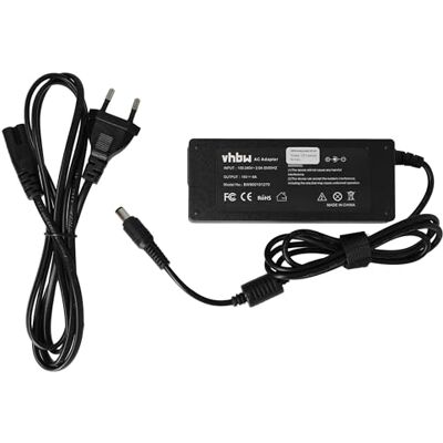vhbw Voeding compatibel met Toshiba Tecra 750CDM, 750CDT, 750DVD, 780CDM, 780DVD, 780, 750CDS, 780CDV, 90W vhbw Voeding compatibel met Toshiba Tecra 750CDM, 750CDT, 750DVD, 780CDM, 780DVD, 780, 750CDS, 780CDV, 90W