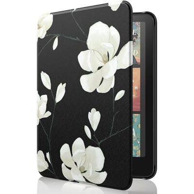 MoKo Case voor All-New 7 inch E-reader (12e generatie 2024) en E-reader Colorsoft 2024/2025, lichtgewicht shell-hoes met auto wake/slaap, niet geschikt voor BOOX & Kobo, Magnolia MoKo Case voor All-New 7 inch E-reader (12e generatie 2024) en E-reader Colorsoft 2024/2025, lichtgewicht shell-hoes met auto wake/slaap, niet geschikt voor BOOX & Kobo, Magnolia