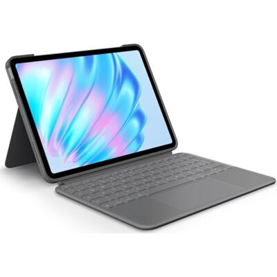 Logitech Combo Touch iPad Air 11 inch (M2), iPad Air (4e en 5e generatie 2020, 2022, 2024) Keyboard Case Afneembaar toetsenbord met achtergrondverlichting en kickstand QWERTZ Logitech Combo Touch iPad Air 11 inch (M2), iPad Air (4e en 5e generatie 2020, 2022, 2024) Keyboard Case Afneembaar toetsenbord met achtergrondverlichting en kickstand QWERTZ