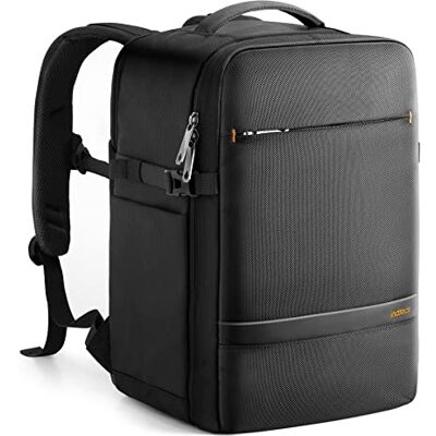 Inateck Ryanair reisrugzak, cabine, 20 l, 40 x 25 x 20 cm, handbagage Easyjet, rugzak, cabine, vliegtuig, laptop, compatibel met 14 MacBook Pro, spatwaterdicht, zwart Inateck Ryanair reisrugzak, cabine, 20 l, 40 x 25 x 20 cm, handbagage Easyjet, rugzak, cabine, vliegtuig, laptop, compatibel met 14 MacBook Pro, spatwaterdicht, zwart