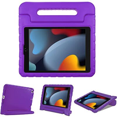 ProCase Kinderhoes voor iPad 10,2 inch 2021 2020 2019 (7e, 8e en 9e generatie)/iPad Pro 10,5/iPad Air 3, super schokbestendig en lichtgewicht beschermhoes, paars ProCase Kinderhoes voor iPad 10,2 inch 2021 2020 2019 (7e, 8e en 9e generatie)/iPad Pro 10,5/iPad Air 3, super schokbestendig en lichtgewicht beschermhoes, paars