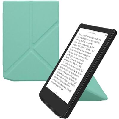 kwmobile Hoesje compatibel met Pocketbook Verse/Pro/Color/Vivlio Light/Light HD hoes Magnetische flipcase eReader Tablet PU Ice Mint kwmobile Hoesje compatibel met Pocketbook Verse/Pro/Color/Vivlio Light/Light HD hoes Magnetische flipcase eReader Tablet PU Ice Mint