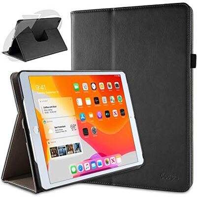 doupi Deluxe iPad 2020 (8e generatie), iPad 2019 (7e generatie) 10,2 inch (360 graden standby/wake-functie, 360 graden draaibaar, zwart doupi Deluxe iPad 2020 (8e generatie), iPad 2019 (7e generatie) 10,2 inch (360 graden standby/wake-functie, 360 graden draaibaar, zwart