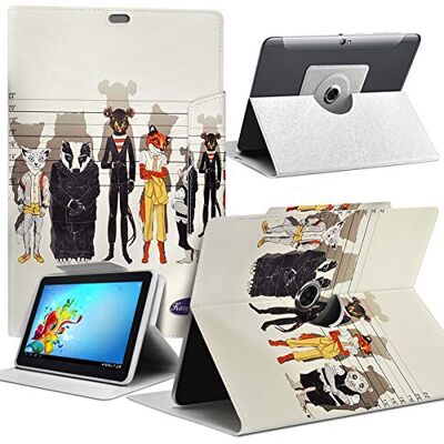 KARYLAX Beschermhoes motief MV04 Universal S voor tablet Samsung Galaxy Tab S2 VE T719, 8 inch KARYLAX Beschermhoes motief MV04 Universal S voor tablet Samsung Galaxy Tab S2 VE T719, 8 inch