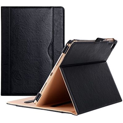 ProCase iPad Pro 9.7 Case Premium PU Leather Case met standaard functie voor Apple iPad Pro 9.7 inch 2016 (A1673 A1674 A1675) met pen houder document tas kaarthouder zwart ProCase iPad Pro 9.7 Case Premium PU Leather Case met standaard functie voor Apple iPad Pro 9.7 inch 2016 (A1673 A1674 A1675) met pen houder document tas kaarthouder zwart