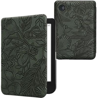 kwmobile Hoes compatibel met Kobo Clara BW/Colour Case Magnetische Flip Case Tablet eReader PU Leer Groen kwmobile Hoes compatibel met Kobo Clara BW/Colour Case Magnetische Flip Case Tablet eReader PU Leer Groen