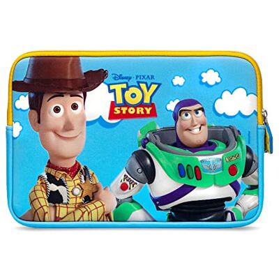 Pebble Gear Disney Pixar Speelgoedverhaal, 4 multifunctionele tas, universele draagtas van neopreen voor kinderen, beschermhoes, etui voor 7-10 inch tablet, speelgoed of potloden Pebble Gear Disney Pixar Speelgoedverhaal, 4 multifunctionele tas, universele draagtas van neopreen voor kinderen, beschermhoes, etui voor 7-10 inch tablet, speelgoed of potloden